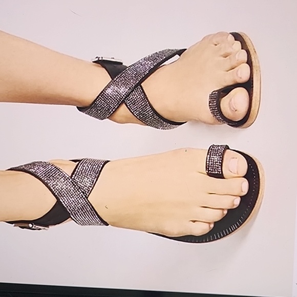 Free People Sunset Cruise Sandals-41 - Picture 9 of 10